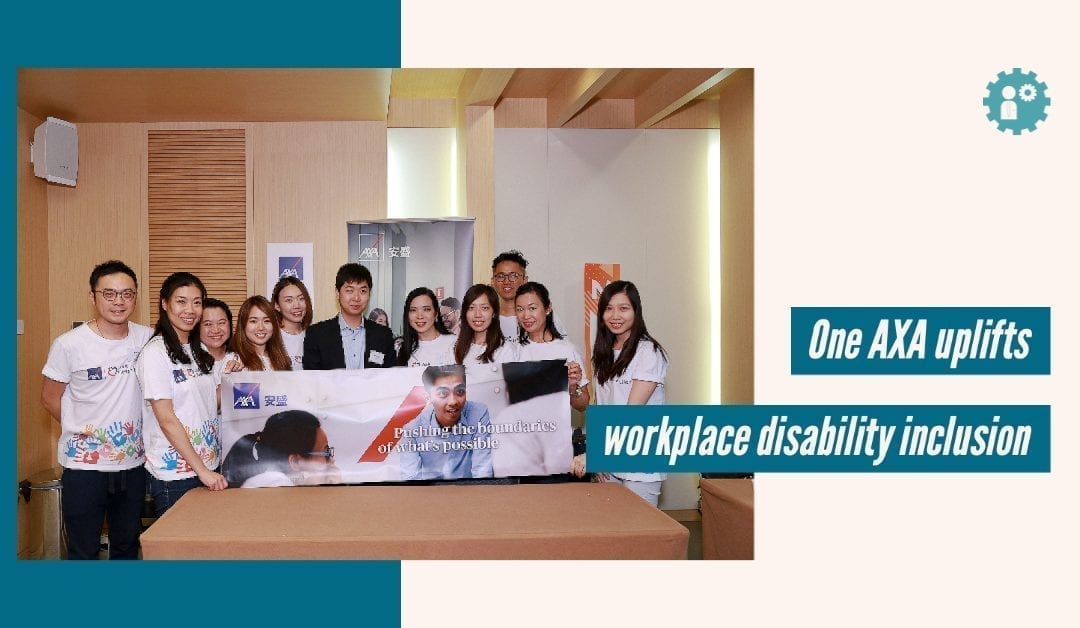 One AXA uplifts workplace disability inclusion