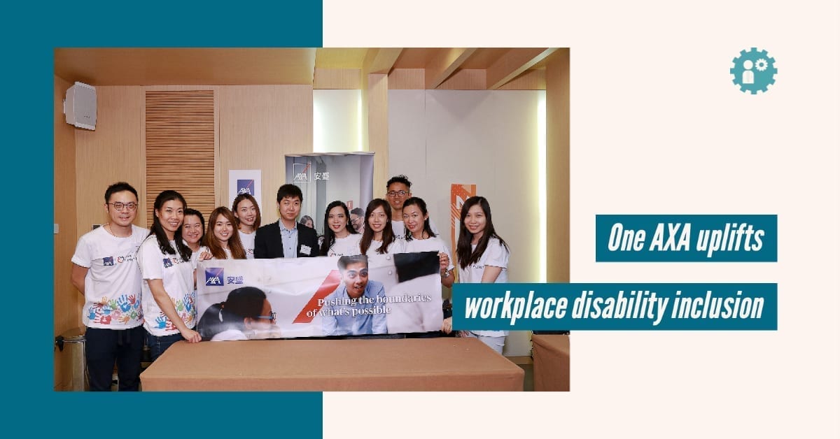One AXA uplifts workplace disability inclusion
