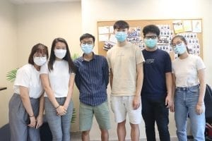 Team photo Donald @ Teach for Hong Kong